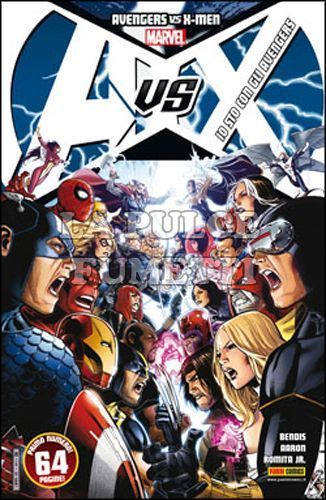 MARVEL MINISERIE #   129 - AVX - AVENGERS VS X-MEN 1 (DI 6) - COVER AVENGERS